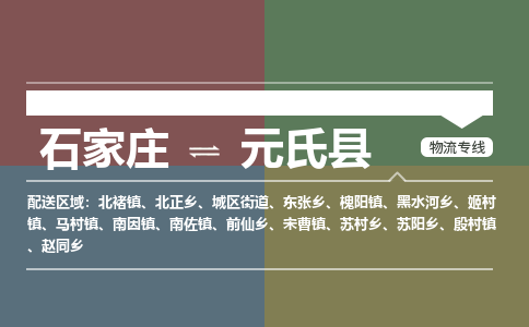 石家庄到元氏县零担物流专线-石家庄到元氏县整车运输服务