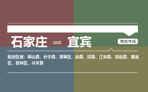 石家庄到宜宾零担物流专线-石家庄到宜宾整车运输服务