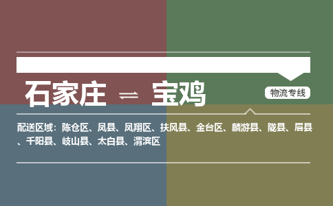 石家庄到宝鸡零担物流专线-石家庄到宝鸡整车运输服务