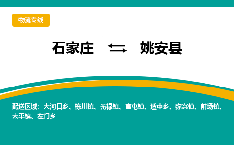 石家庄到姚安县物流专线省市县+乡镇-闪+送专业运送|优质物流