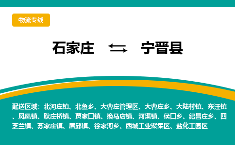 石家庄到宁晋县物流专线省市县+乡镇-闪+送专业运送|优质物流