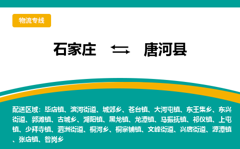 石家庄到唐河县物流专线省市县+乡镇-闪+送专业运送|优质物流