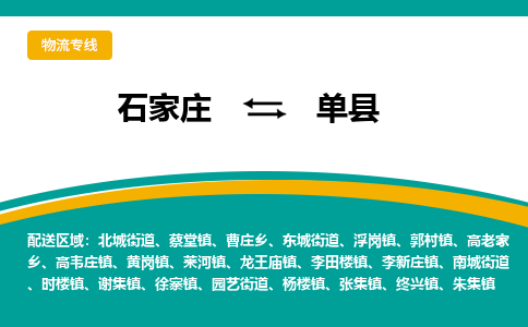 石家庄到单县物流专线省市县+乡镇-闪+送专业运送|优质物流