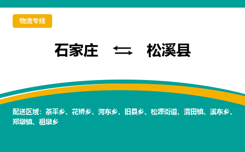 石家庄到松溪县物流专线省市县+乡镇-闪+送专业运送|优质物流