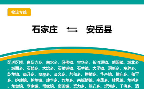 石家庄到安岳县物流专线省市县+乡镇-闪+送专业运送|优质物流