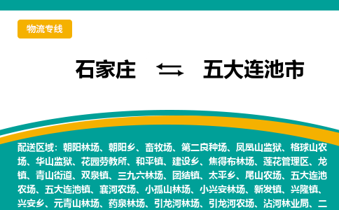 石家庄到五大连池市物流专线省市县+乡镇-闪+送专业运送|优质物流